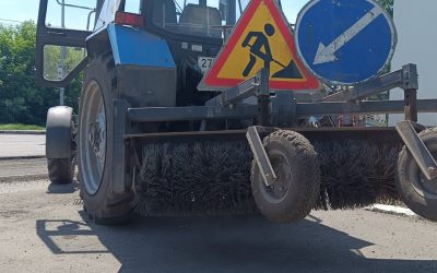 Услуги дорожной щетки на базе МТЗ - Архангельск, заказать или взять в аренду