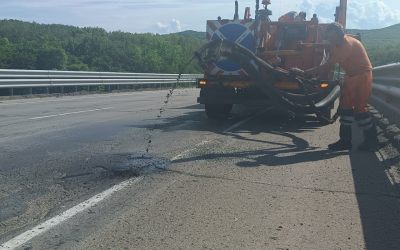 Услуги машины для ямочного ремонт асфальта - Архангельск, заказать или взять в аренду