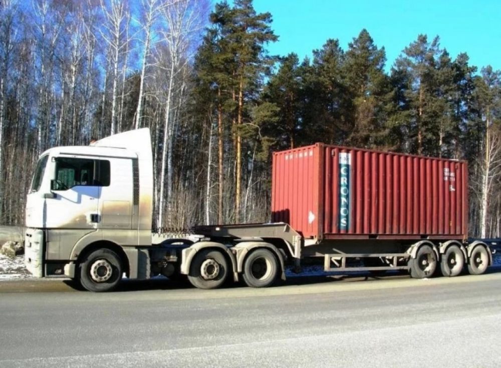 Контейнеровоз Полуприцеп, тягач MAN, Volvo взять в аренду, заказать, цены, услуги - Архангельск