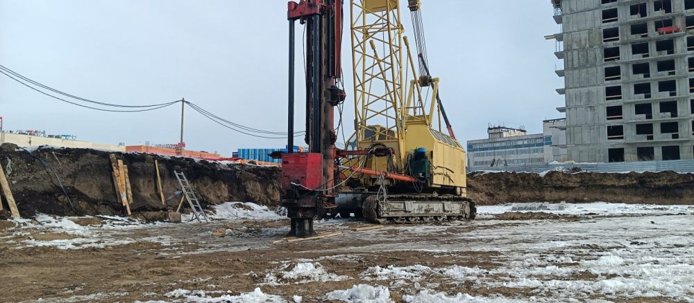 Сваебой Аренда сваебоя на базе РДК-25. Дизель-молот DDT35 взять в аренду, заказать, цены, услуги - Северодвинск