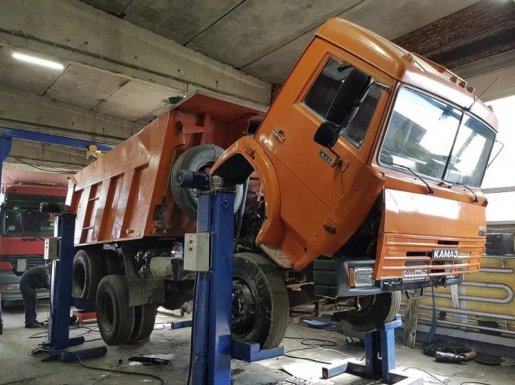Ремонт самосвалов (кузов, ходовая, двигатель) стоимость ремонта и где отремонтировать - Архангельск
