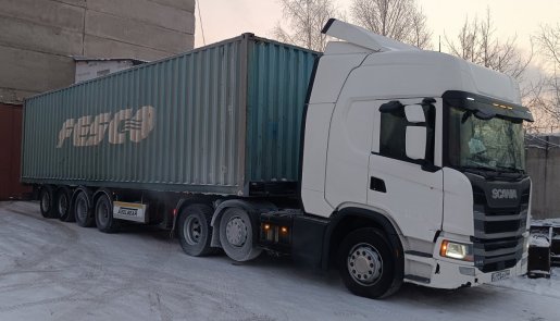 Контейнеровоз Перевозка 40 футовых контейнеров взять в аренду, заказать, цены, услуги - Северодвинск