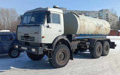 Цистерна-водовоз на базе Камаз - Архангельск, заказать или взять в аренду