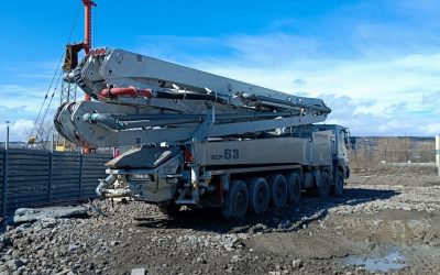 Услуги бетононасоса КСР-63 с длиной подачи до 63 метров - Северодвинск, заказать или взять в аренду