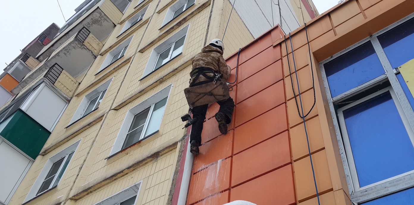 Услуги промышленных альпинистов для высотных работ в Архангельской области