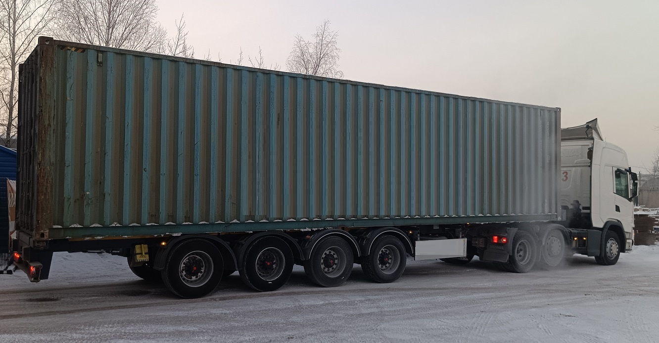 Контейнеровоз для перевозки контейнеров 20 и 40 футов в Северодвинске